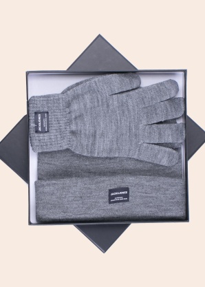 Jack & Jones žieminės kepurės ir pirštinių komplektas