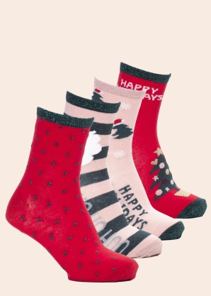 Vero Moda kojinių dovanų dėžutė 4 poros