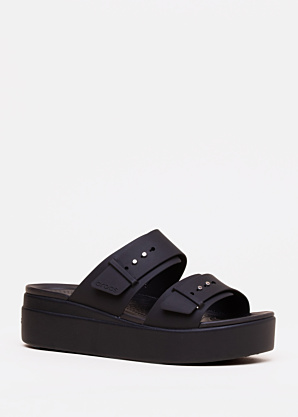 Crocs sandalai Brooklyn Buckle Low Wedge