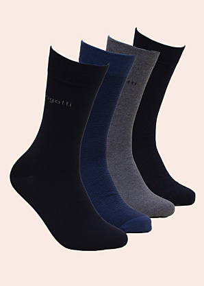 Bugatti kojines 4 poros dovanų dėžutėje