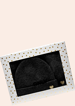 Only žieminės kepurės ir šaliko komplektas Avery dovanų dėžutėje