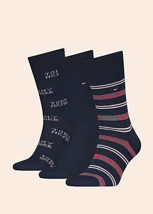 Tommy Hilfiger kojines 3 poros dovanų dėžutėje