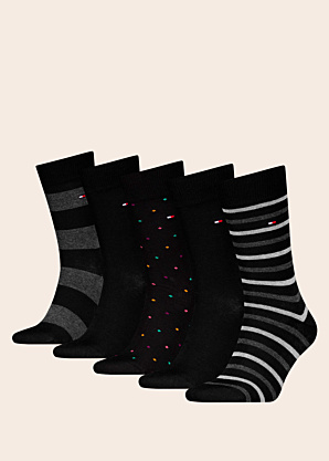 Tommy Hilfiger kojines 5 poros dovanų dėžutėje