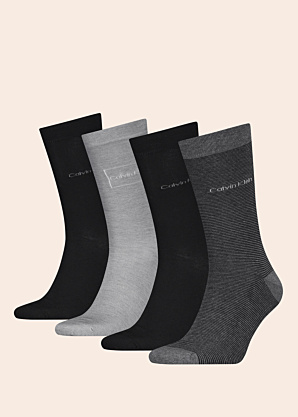 Calvin Klein kojines 4 poros dovanų dėžutėje