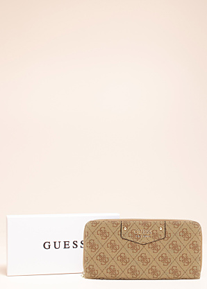 Guess piniginė Eco Brenton dovanų dėžutėje