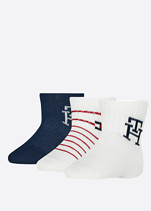 Tommy Hilfiger kojines 3 poros dovanų dėžutėje