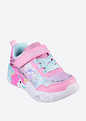 Skechers blyksintys laisvalaikio batai Unicorn