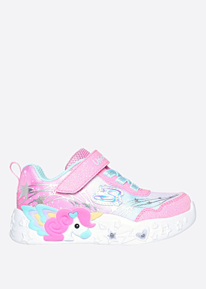 Skechers blyksintys laisvalaikio batai Unicorn