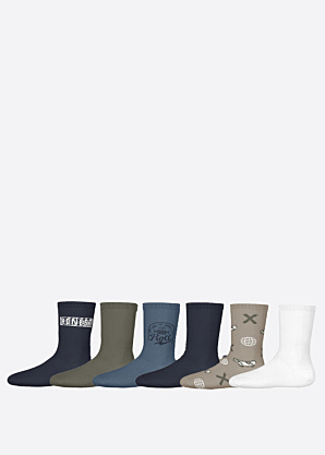 Name It Kids kojinės 6 poros Vaks