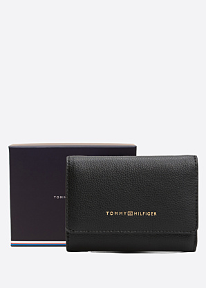 Tommy Hilfiger piniginė Logotape dovanų dėžutėje