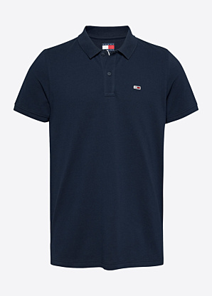 Tommy Jeans polo marškinėliai Classic Flag