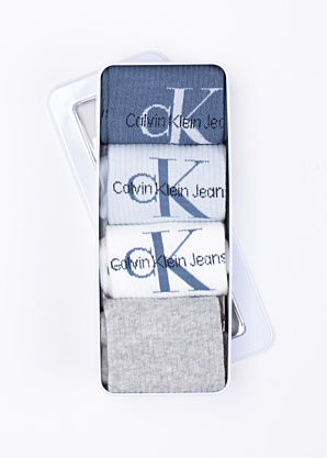 Calvin Klein kojines 4 poros dovanų dėžutėje