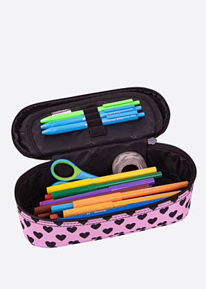 Coolpack Pieštukinė Campus rožinė Südamed