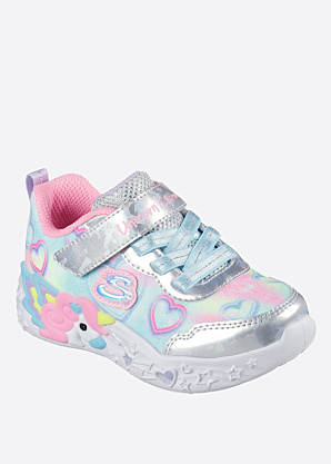 Skechers blyksintys laisvalaikio batai Unicorn Charmer
