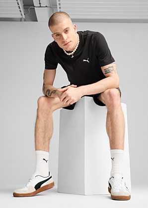 Puma marškinėliai Ess Small Logotipas