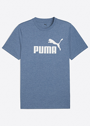 Puma marškinėliai Ess No.1 Logotipas Heather