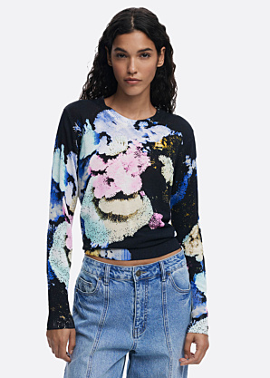 Desigual megztinis Nenufar Lacroix