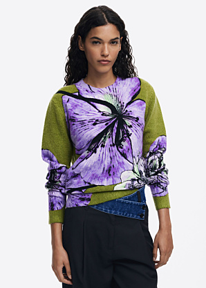 Desigual megztinis Orquidea