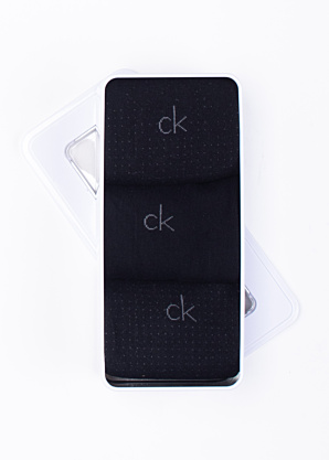 Calvin Klein kojines 3 poros dovanų dėžutėje