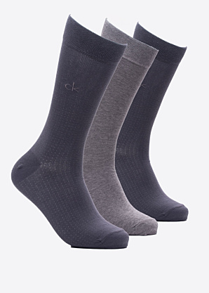 Calvin Klein kojines 3 poros dovanų dėžutėje