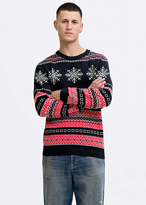 Jack & Jones megztinis Xmas Noel