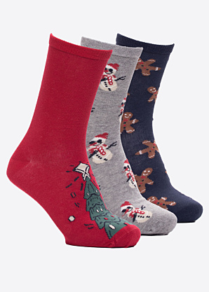 Name It Kids kojines 3 poros Christmas