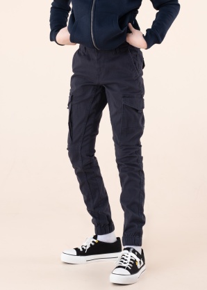 Jack & Jones kelnės Tpaul Jjflake Akm 542 Navy Jnr