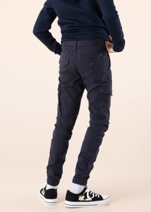 Jack & Jones kelnės Tpaul Jjflake Akm 542 Navy Jnr
