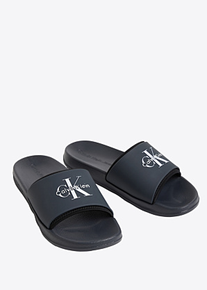 Calvin Klein paplūdimio šlepetės Ess Slide Rubber Neoprene