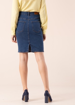 Vero Moda džinsinis sijonas Hot Nine