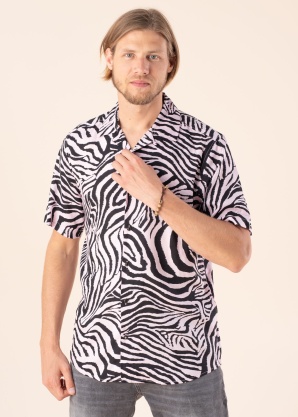 Only and Sons marškiniai Zebra