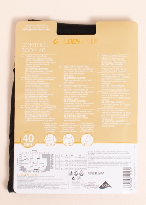 Golden Lady pėdkelnės Control kūnas 40 den