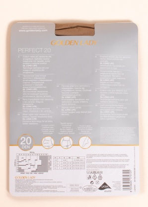 Golden Lady pėdkelnės Perfect 20 den