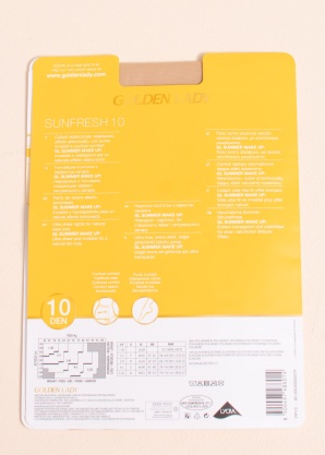 Golden Lady pėdkelnės Sunfresh 10 den