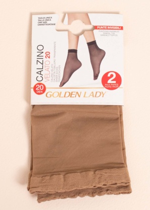 Golden Lady kojines 2 poros Velato 20 den