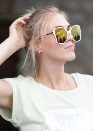 Only akiniai nuo saulės Trend, Balta | WEEKEND