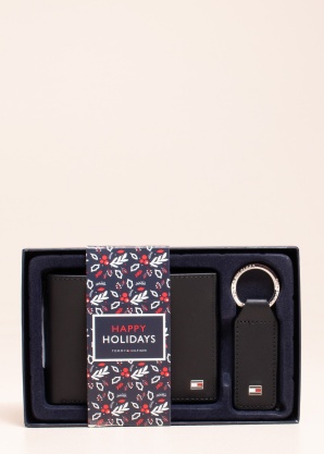 Tommy Hilfiger piniginė ir raktų pakabukas
