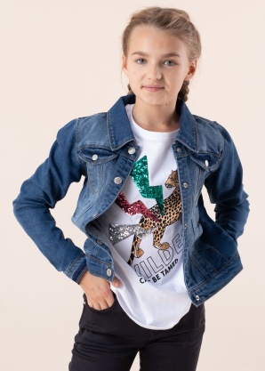 Name It Kids džinsinis švarkas Star