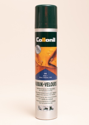 Collonil Apsauga nuo drėgmės ir nešvarumų nubukui/tekstilei, mėlyna