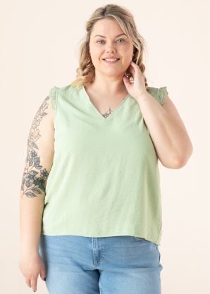 Vero Moda Curve viršutiniai marškinėliai Bims