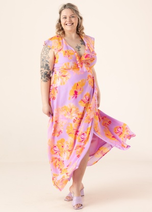 Vero Moda Curve suknelė Hope Dino