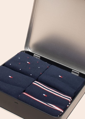 Tommy Hilfiger kojines 4 poros dovanų dėžutėje