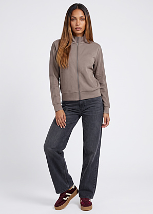 Guess džemperis Lyra High Neck Full Zip