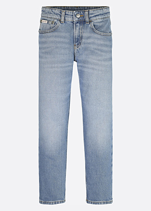 Calvin Klein džinsai Straight Cloudy Blue