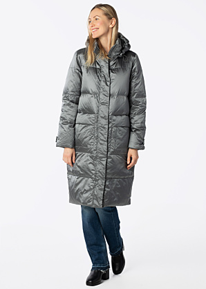 Ivo Nikkolo pūkinis paltas Madesh