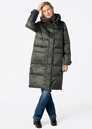 Ivo Nikkolo pūkinis paltas Madesh