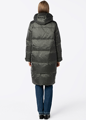 Ivo Nikkolo pūkinis paltas Madesh