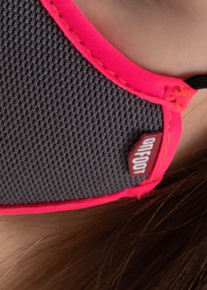 Onfoot daugkartinio naudojimo antibakterinė veido kaukė