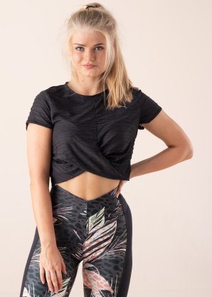 Puma Su trumpomis rankovėmis spordi marškinėliai