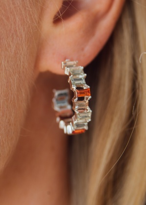 Pieces auskarai Linda